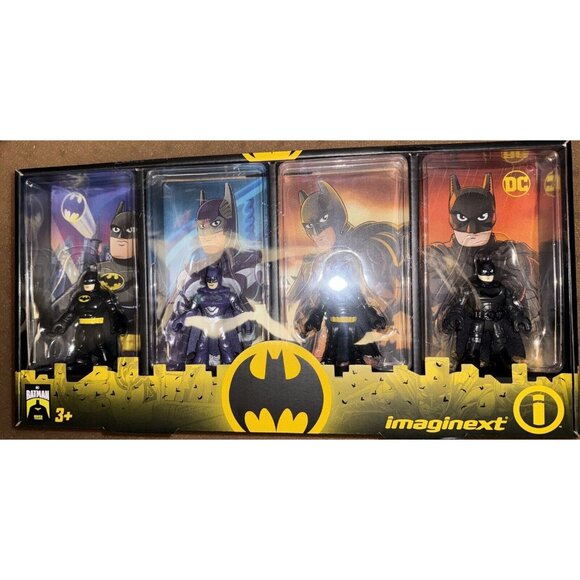 Imaginext DC Super Friends Batman 85th Anniversary Collection Movie Figure Set - Picture 1 of 9